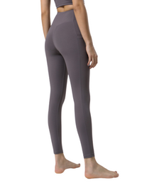 SHOPIQAT Double Sided Pocket High Waist  Sports Pants