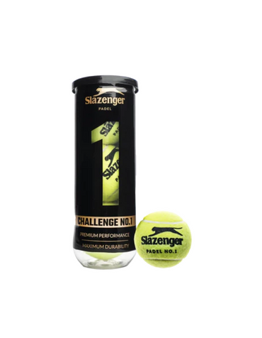 Slazenger Challenge No. 1 Padel Balls - 10 tubes - Premium  from shopiqat - Just $24.00! Shop now at shopiqat