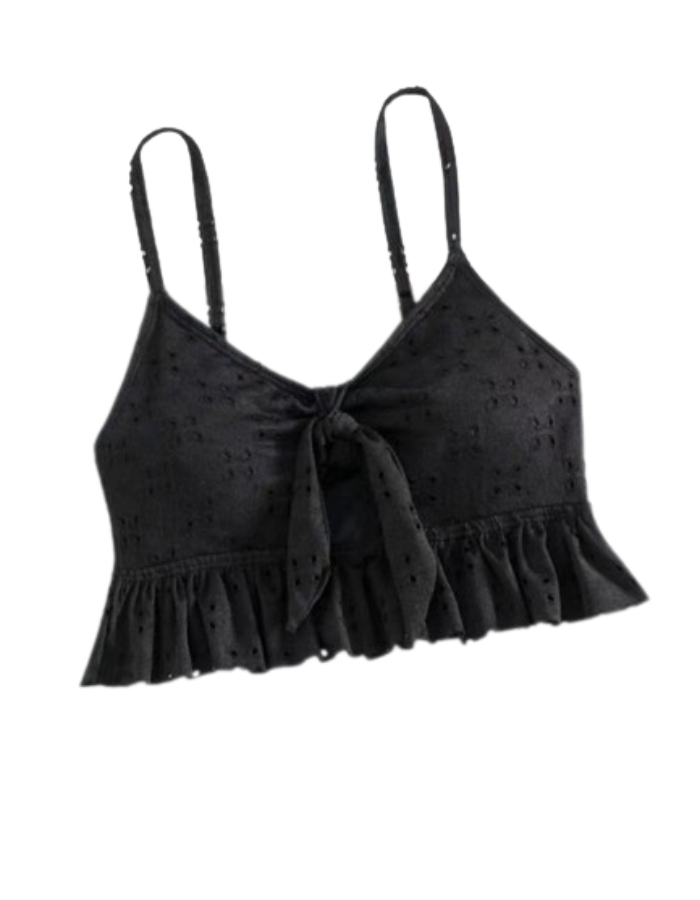 SHOPIQAT Ruffle Hem Two-Piece Set