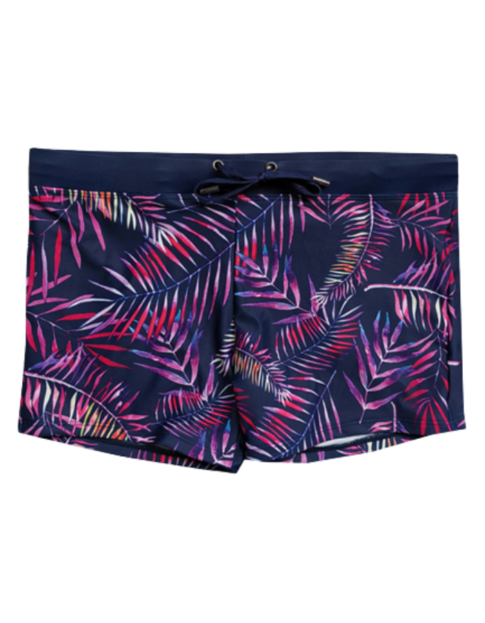 SHOPIQAT Zip Swim Shorts