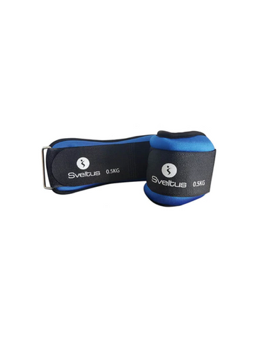 Sveltus Ankle & Wrist Weights Pair - 0.5 Kg - Premium  from shopiqat - Just $6.00! Shop now at shopiqat