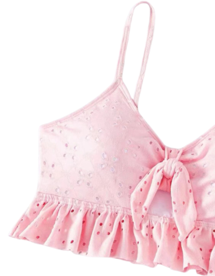 SHOPIQAT Ruffle Hem Two-Piece Set