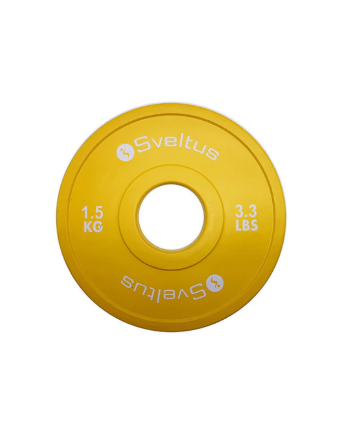 Sveltus Mini Olympic Disc - 1.5 Kg Pair - Premium  from shopiqat - Just $25.00! Shop now at shopiqat