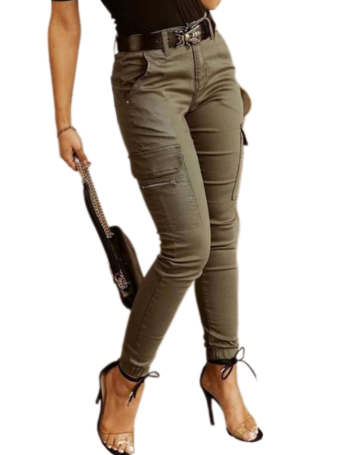 SHOPIQAT Ankle Cargo Pants - Premium  from shopiqat - Just $8.500! Shop now at shopiqat