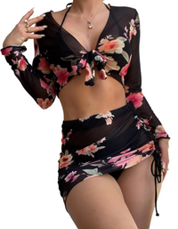 SHOPIQAT 2-Pieces Floral Bikini