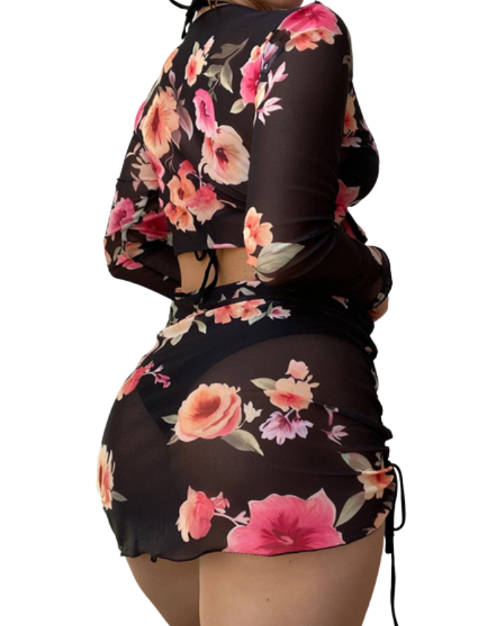 SHOPIQAT 2-Pieces Floral Bikini