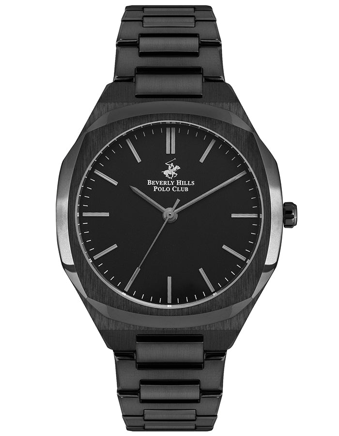 BEVERLY HILLS POLO CLUB Men's Analog Black Dial Watch - Premium  from shopiqat - Just $41.900! Shop now at shopiqat