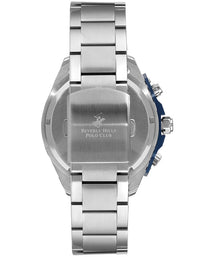 BEVERLY HILLS POLO CLUB Men's Multi Function Dark Blue Vertical Pattern Dial Watch - Premium  from shopiqat - Just $45.900! Shop now at shopiqat