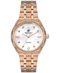 BEVERLY HILLS POLO CLUB Women's Analog White Mop Dial Watch - Premium  from shopiqat - Just $44.500! Shop now at shopiqat