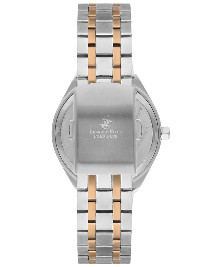 BEVERLY HILLS POLO CLUB Women's Analog Dark Blue Mop Dial Watch - Premium  from shopiqat - Just $45.00! Shop now at shopiqat