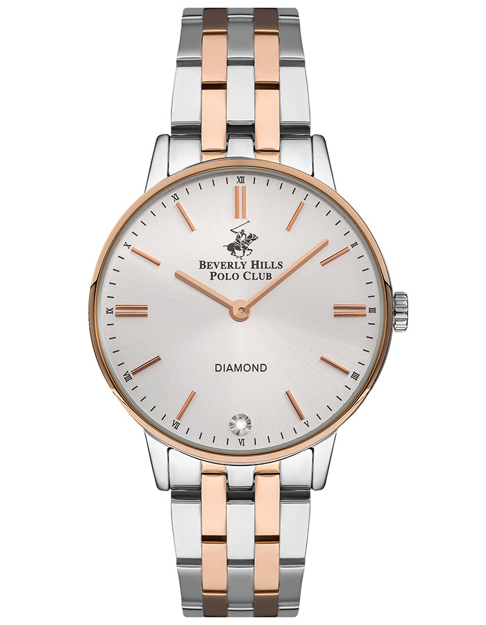 BEVERLY HILLS POLO CLUB Women's Analog Silver Dial Watch - Premium  from shopiqat - Just $36.00! Shop now at shopiqat