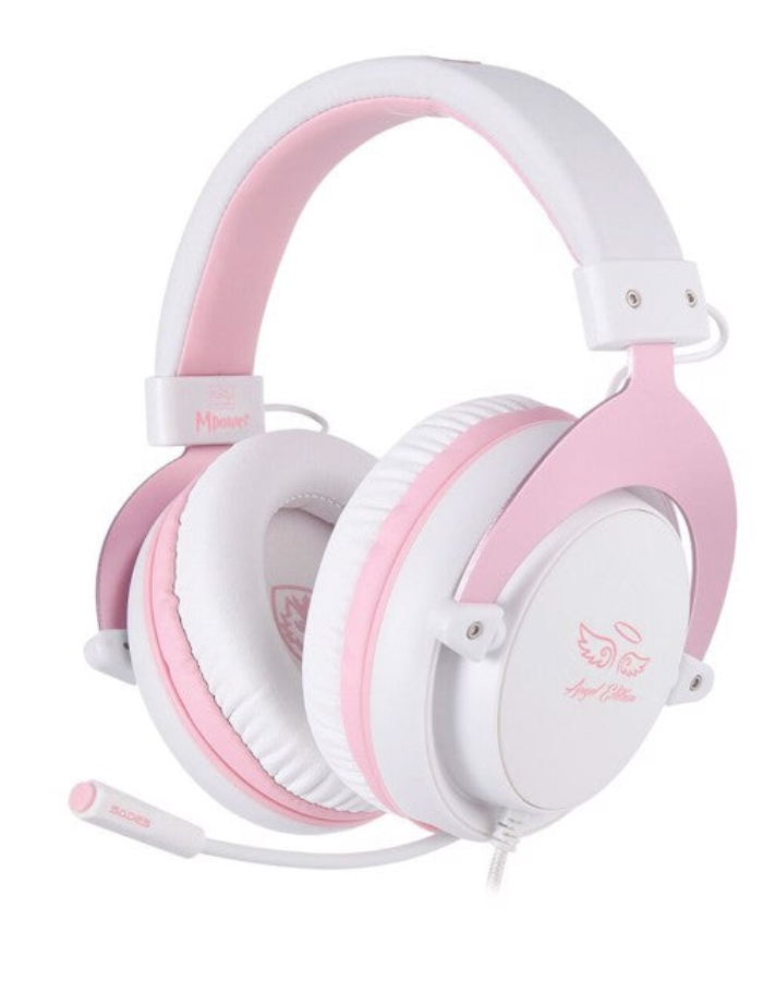 SADES GAMING HEADSET MPOWER PINK SA-723
