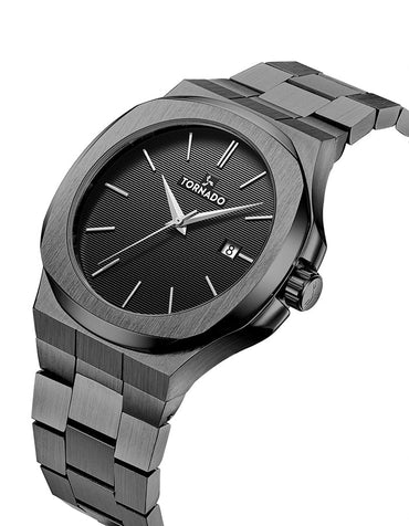 TORNADO Men's Multi-Function Grey Dial Watch - Premium  from shopiqat - Just $51.00! Shop now at shopiqat