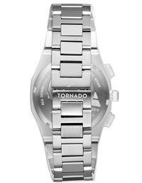 TORNADO Men's Chronograph White Dial Watch - Premium  from shopiqat - Just $49.0! Shop now at shopiqat