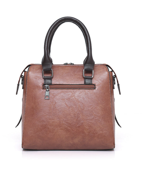 SHOPIQAT New Fashion Messenger Four-Piece Set Retro Mother-in-Chief Handbag - Premium  from shopiqat - Just $12.500! Shop now at shopiqat