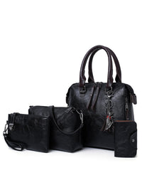 SHOPIQAT New Fashion Messenger Four-Piece Set Retro Mother-in-Chief Handbag - Premium  from shopiqat - Just $12.500! Shop now at shopiqat