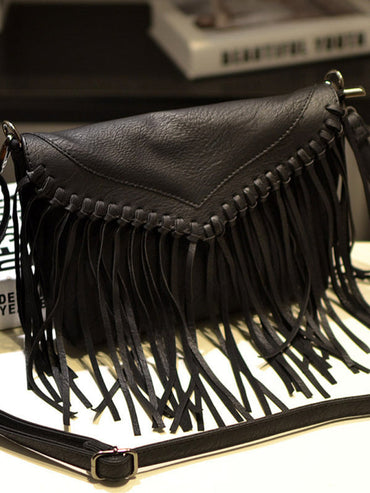 SHOPIQAT New Envelope Tassel Ladies Shoulder Messenger Bag - Premium  from shopiqat - Just $9.900! Shop now at shopiqat