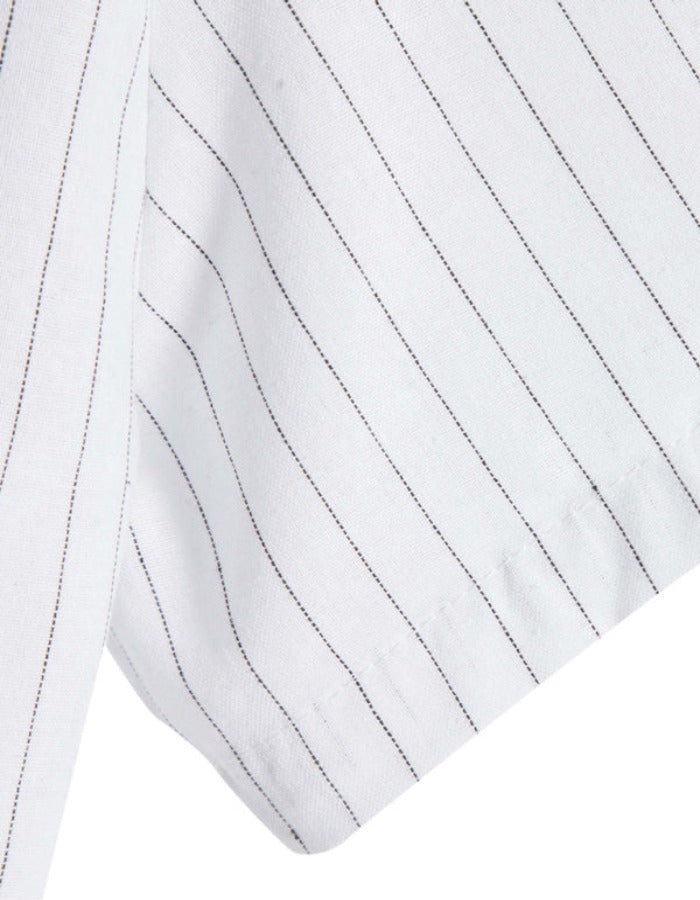 SHOPIQAT Men's Fashion Trend Casual Striped Short Sleeve Shirt - Premium  from shopiqat - Just $6.650! Shop now at shopiqat