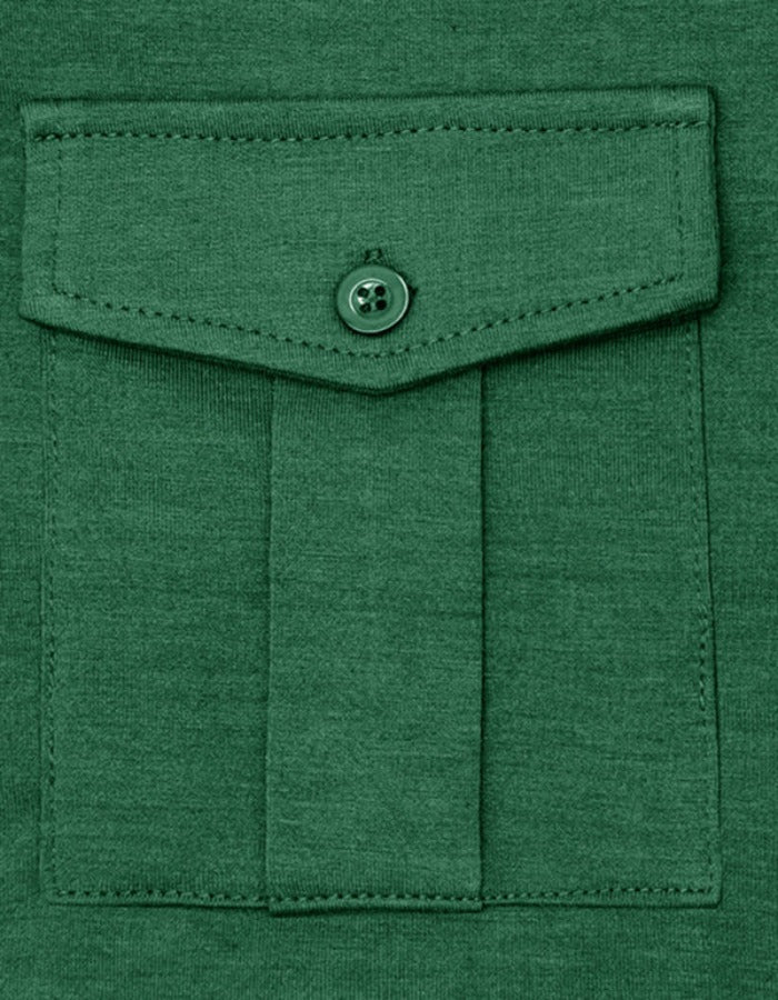 SHOPIQAT Men's Lapel Solid Colour Long Sleeve Polo Shirt - Premium  from shopiqat - Just $9.900! Shop now at shopiqat