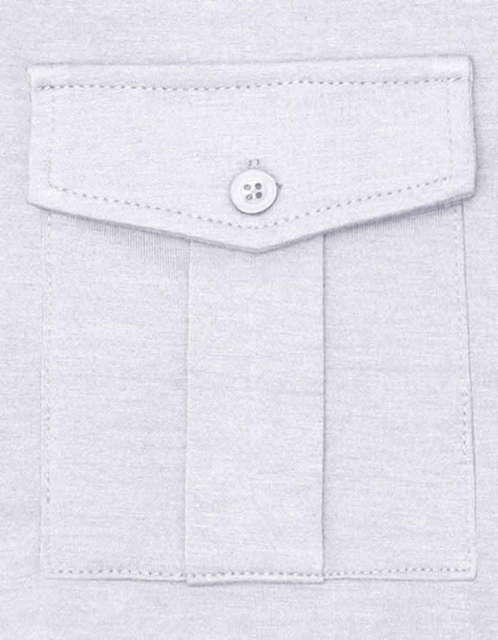 SHOPIQAT Men's Lapel Solid Colour Long Sleeve Polo Shirt - Premium  from shopiqat - Just $9.900! Shop now at shopiqat