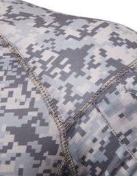 SHOPIQAT Men's Military Field Outdoor Elastic Fitness Camouflage Long Sleeve Zipper Pocket T-Shirt - Premium  from shopiqat - Just $8.750! Shop now at shopiqat