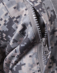 SHOPIQAT Men's Military Field Outdoor Elastic Fitness Camouflage Long Sleeve Zipper Pocket T-Shirt - Premium  from shopiqat - Just $8.750! Shop now at shopiqat