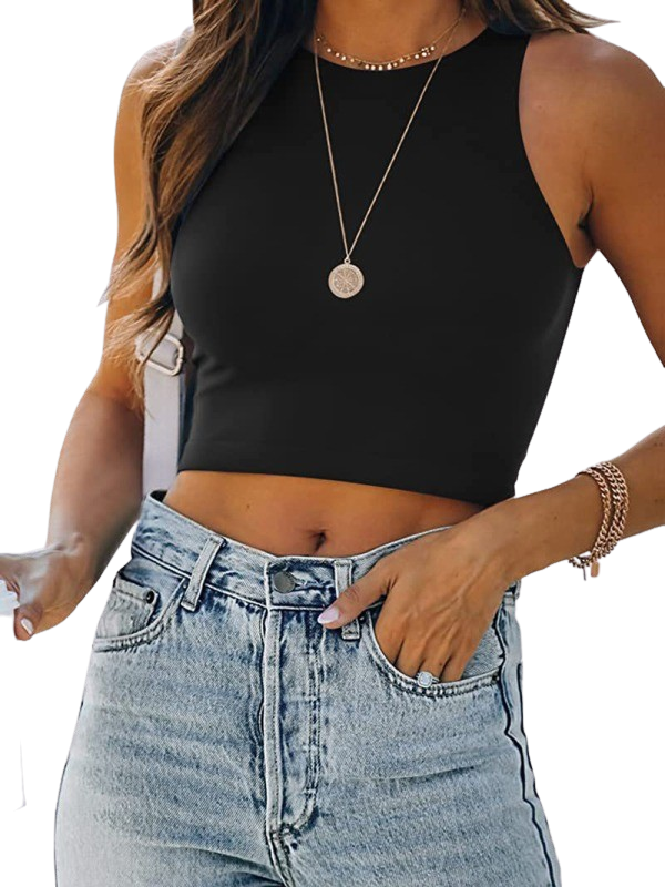 SHOPIQAT Essential Crop Tank - Premium  from shopiqat - Just $3.750! Shop now at shopiqat